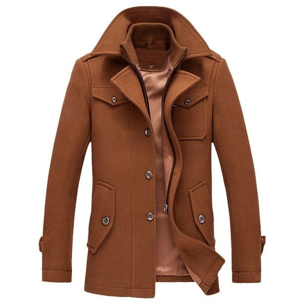 Mens Military Jackets Casual Outdoor.Mens Casual Wool Trench Coat Fashion Business Long Thicken Slim Overcoat Jacket Mens Military Jackets Casual Outdoor.Mens Casual Wool Trench Coat Fashion Business Long Thicken Slim Overcoat Jacket